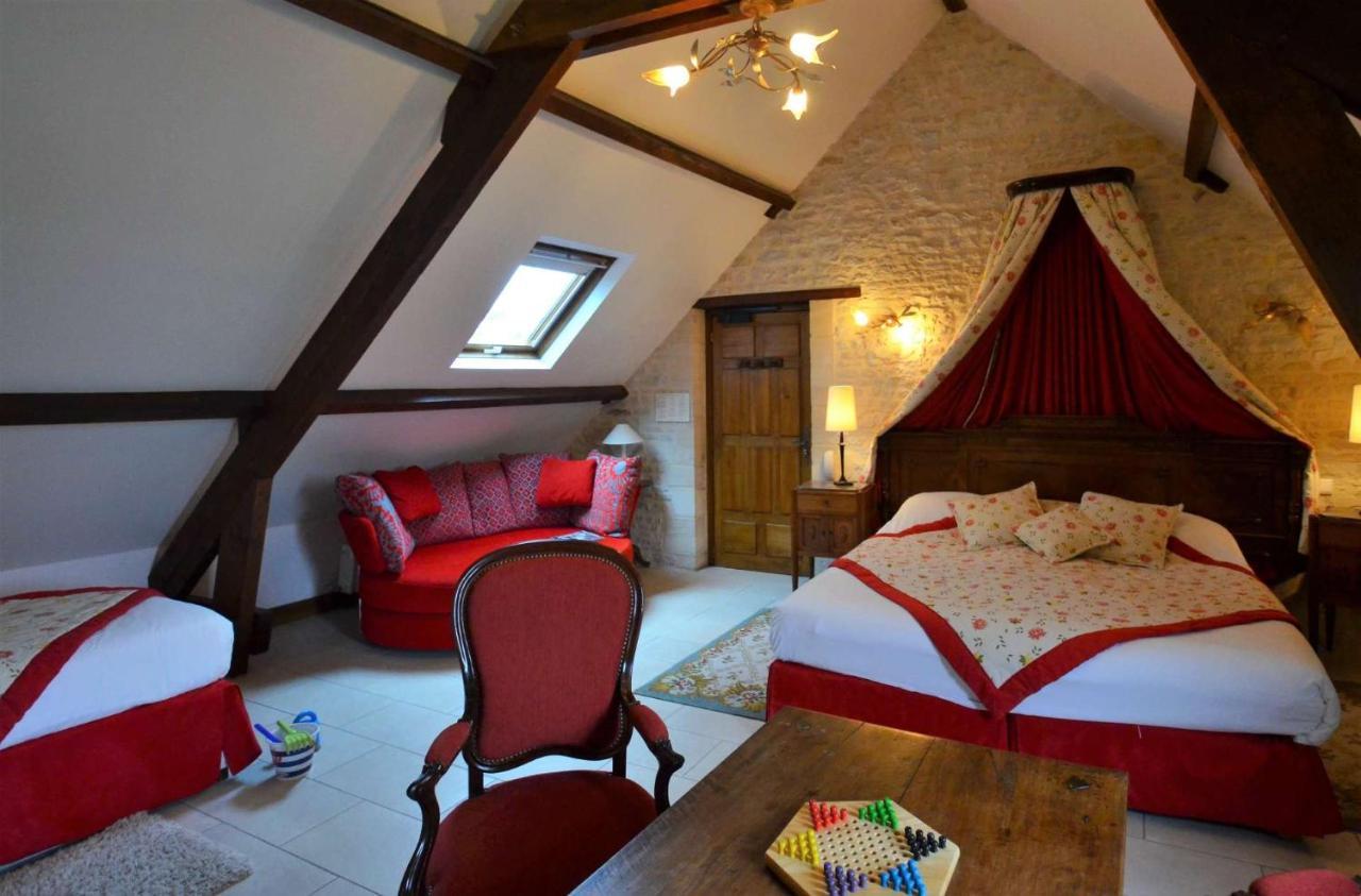 Hotel Le Manoir De Mathan Crepon A La Campagne 5 Mn D'Arromanches Et 10 Mn De Bayeux المظهر الخارجي الصورة