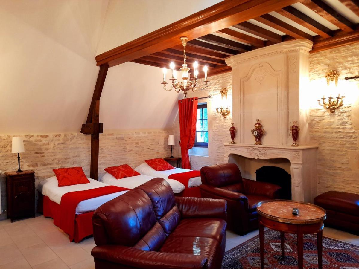 Hotel Le Manoir De Mathan Crepon A La Campagne 5 Mn D'Arromanches Et 10 Mn De Bayeux المظهر الخارجي الصورة